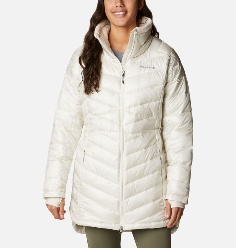 White Columbia Joy Peak Mid Women\'s Puffer Jacket | 78602IPTR