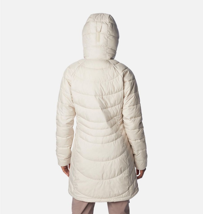 White Columbia Karis Gale Long Women's Puffer Jacket | 97438EGMN