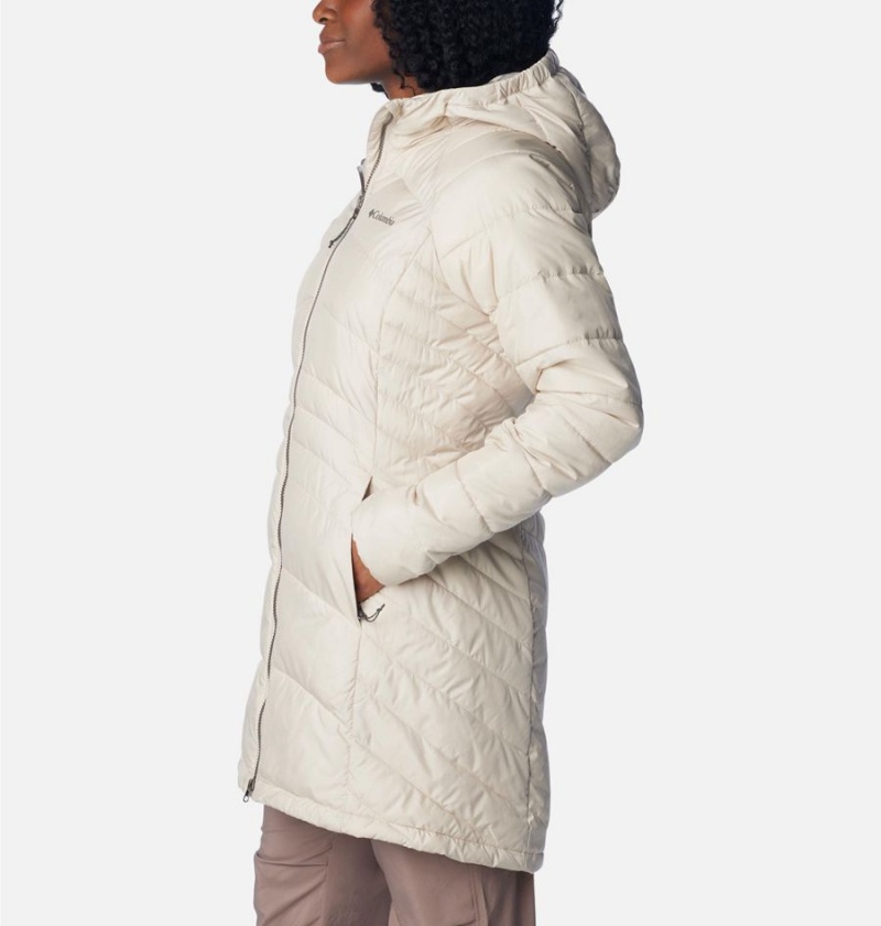 White Columbia Karis Gale Long Women's Puffer Jacket | 97438EGMN