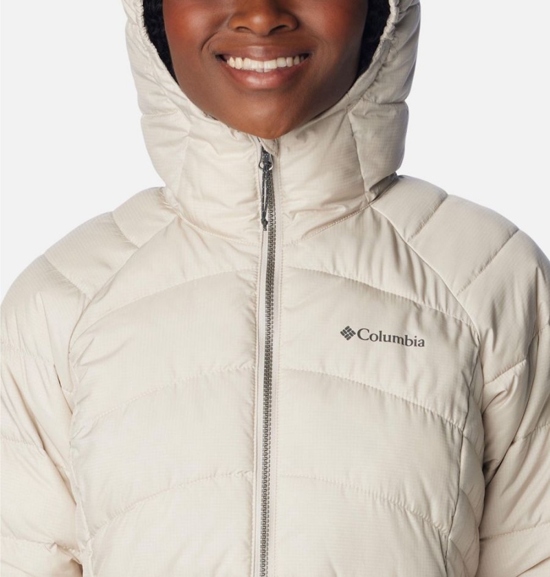 White Columbia Karis Gale Long Women's Puffer Jacket | 97438EGMN