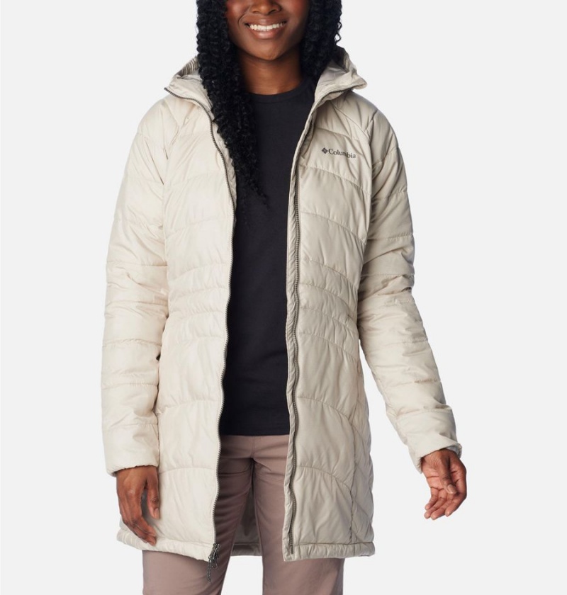 White Columbia Karis Gale Long Women's Puffer Jacket | 97438EGMN