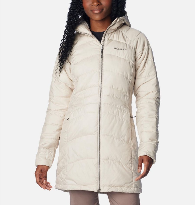 White Columbia Karis Gale Long Women\'s Puffer Jacket | 97438EGMN