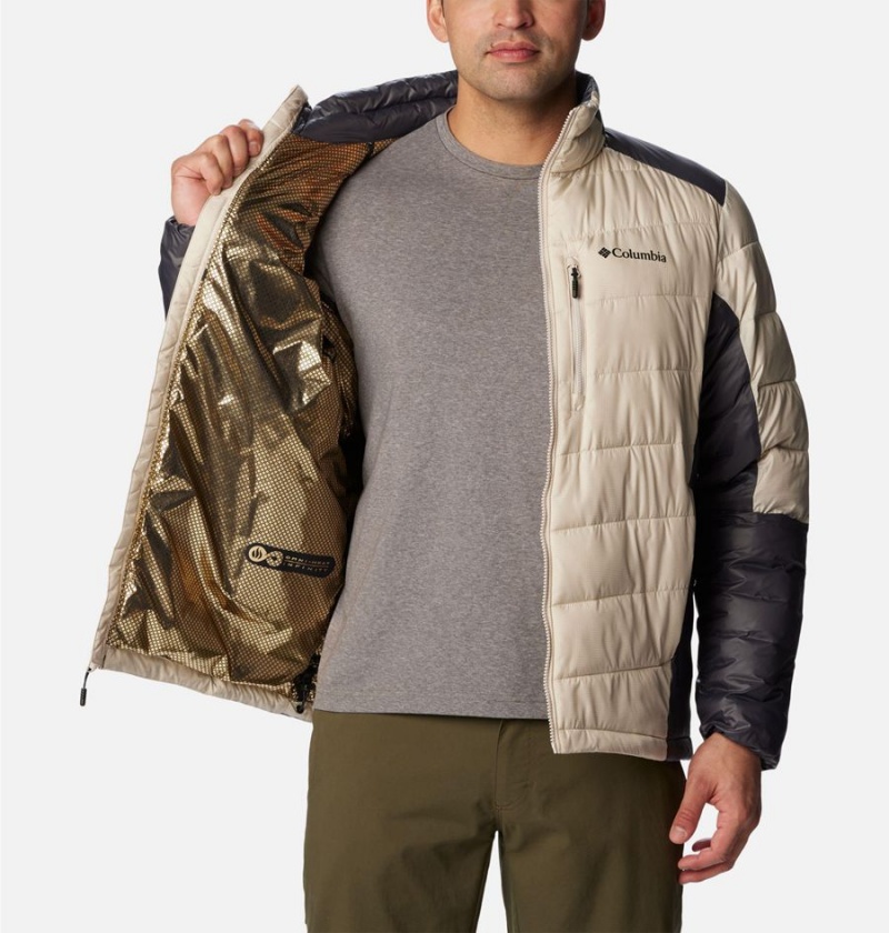 White Columbia Labyrinth Loop Omni Heat Infinity Insulated Men's Puffer Jacket | 17598KZOG