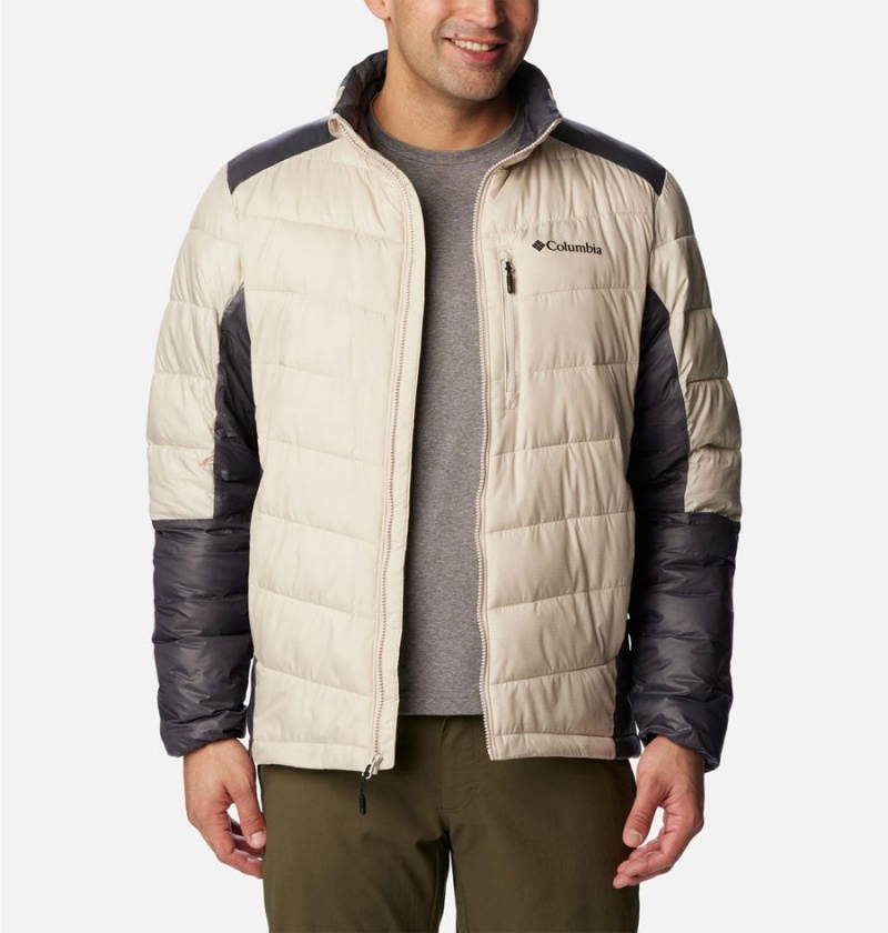 White Columbia Labyrinth Loop Omni Heat Infinity Insulated Men's Puffer Jacket | 17598KZOG