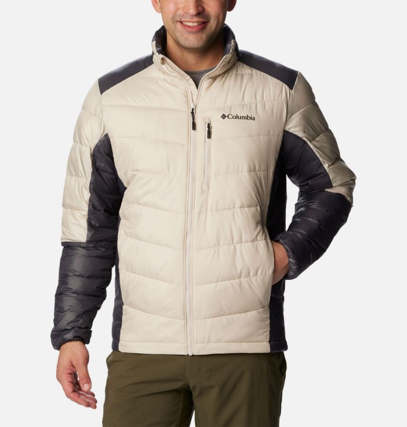 White Columbia Labyrinth Loop Omni Heat Infinity Insulated Men\'s Puffer Jacket | 17598KZOG