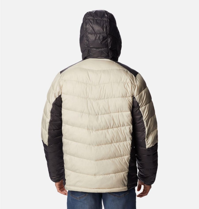 White Columbia Labyrinth Loop Omni Heat Infinity Hooded Insulated Men's Puffer Jacket | 05768VUCE