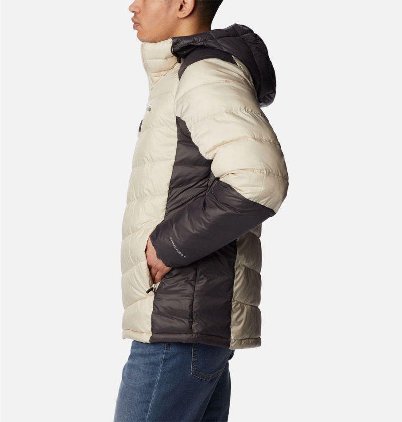 White Columbia Labyrinth Loop Omni Heat Infinity Hooded Insulated Men's Puffer Jacket | 05768VUCE