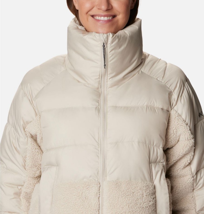 White Columbia Leadbetter Point Long Women's Puffer Jacket | 01862YBLD