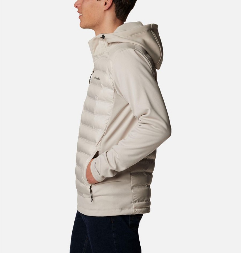 White Columbia Out-Shield Full Zip Hoodie Insulated Men's Puffer Jacket | 34798WIEQ