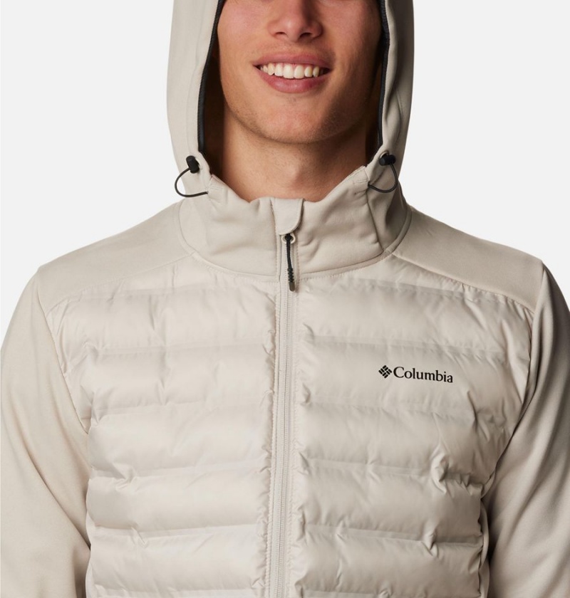 White Columbia Out-Shield Full Zip Hoodie Insulated Men's Puffer Jacket | 34798WIEQ