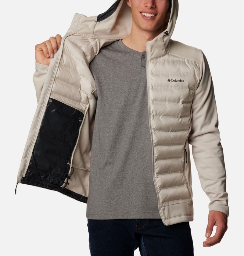 White Columbia Out-Shield Full Zip Hoodie Insulated Men's Puffer Jacket | 34798WIEQ