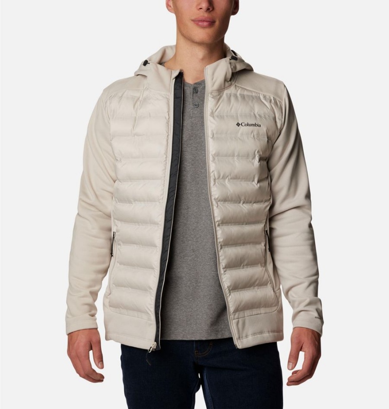 White Columbia Out-Shield Full Zip Hoodie Insulated Men's Puffer Jacket | 34798WIEQ