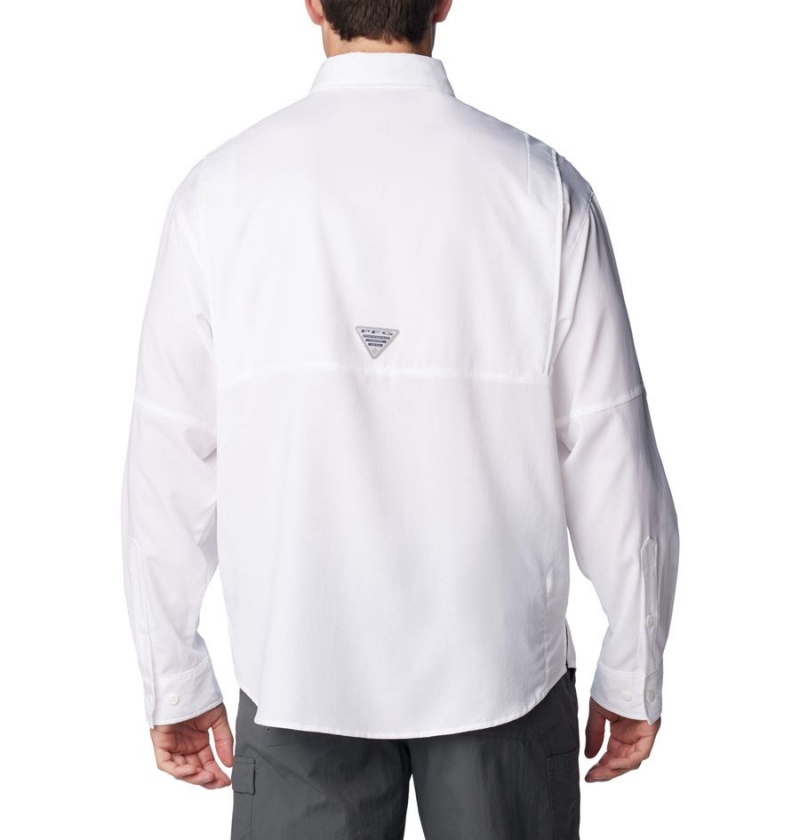 White Columbia PFG Tamiami II Long Sleeve Men's Shirt | 49602AFXP