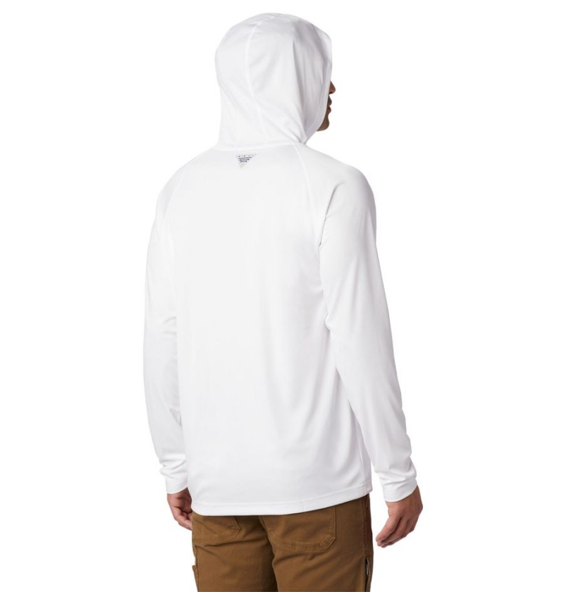 White Columbia PFG Terminal Tackle Men's Hoodie | 09475ENVG