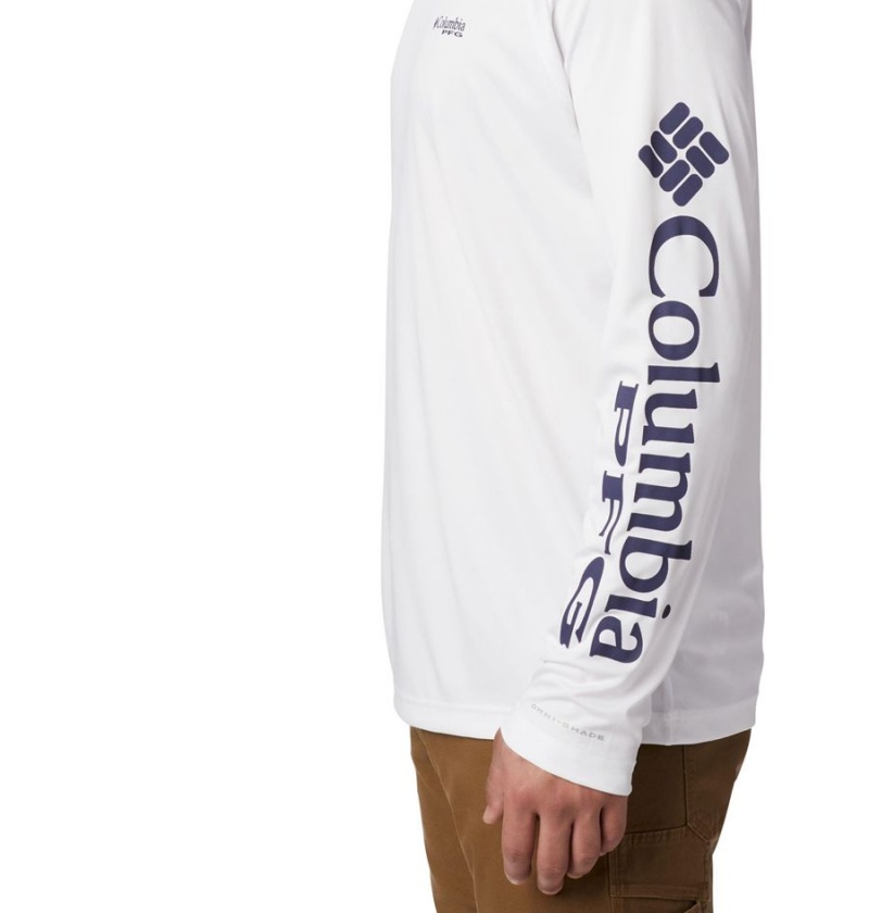 White Columbia PFG Terminal Tackle Men's Hoodie | 09475ENVG