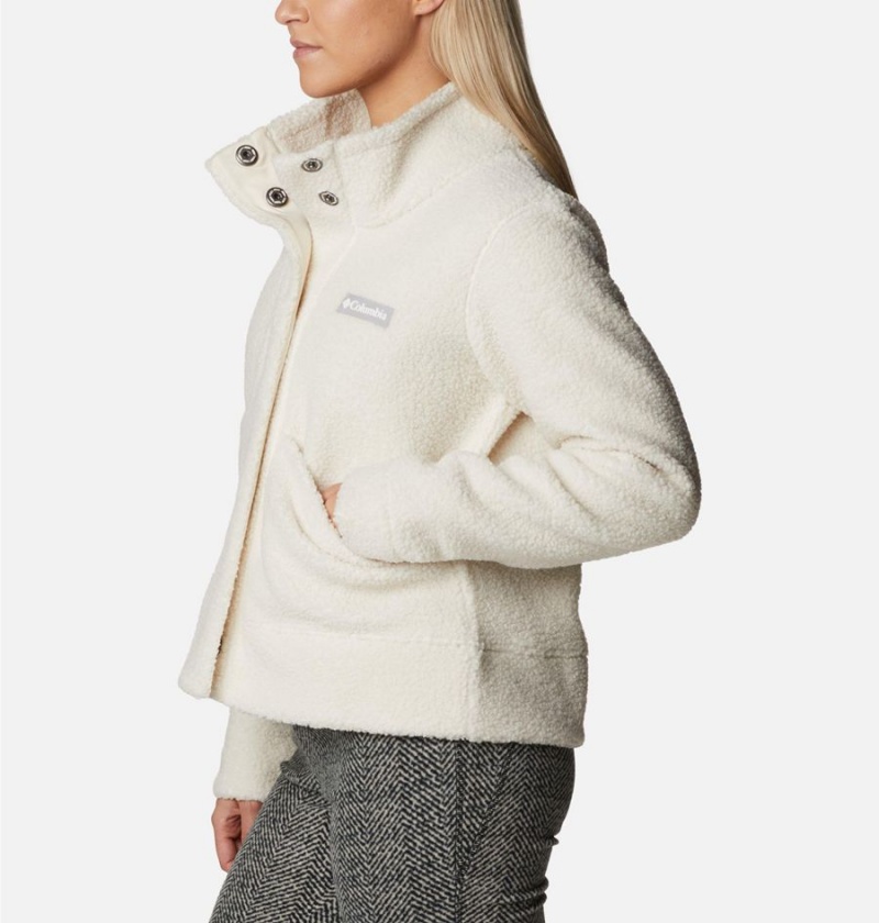 White Columbia Panorama Snap Women's Fleece Jacket | 15684DKHQ