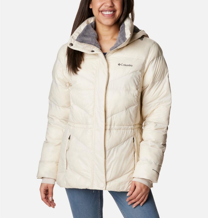 White Columbia Peak to Park II Insulated Hooded Women\'s Puffer Jacket | 27519VZMI