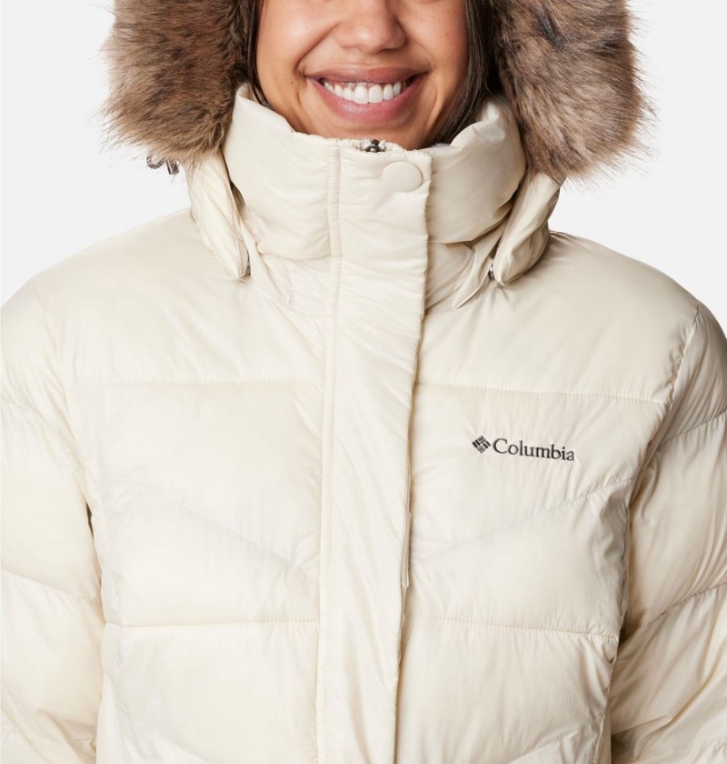 White Columbia Peak to Park Mid Insulated Women's Puffer Jacket | 43289RSFU