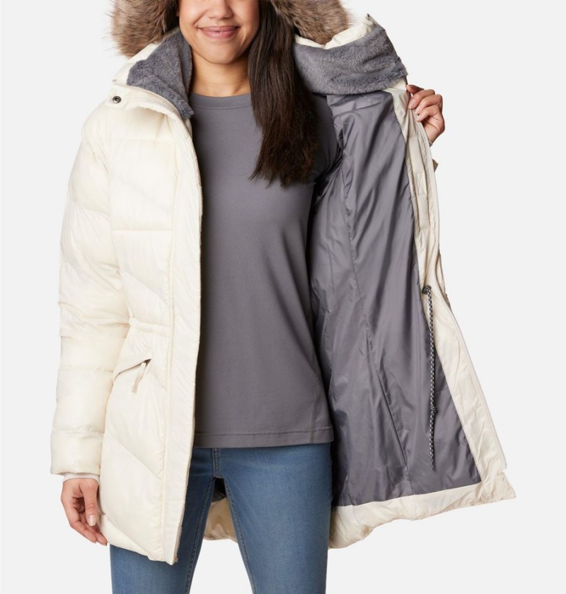 White Columbia Peak to Park Mid Insulated Women's Puffer Jacket | 43289RSFU