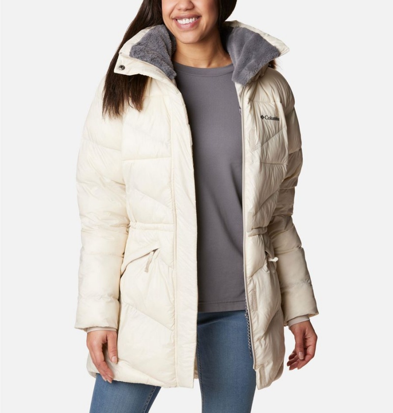 White Columbia Peak to Park Mid Insulated Women's Puffer Jacket | 43289RSFU