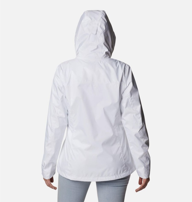 White Columbia Pouration Women's Rain Jacket | 34268GMOP