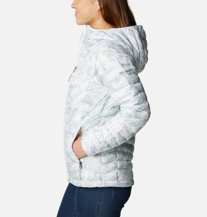 White Columbia Powder Lite Hooded Women's Puffer Jacket | 58490MXCY