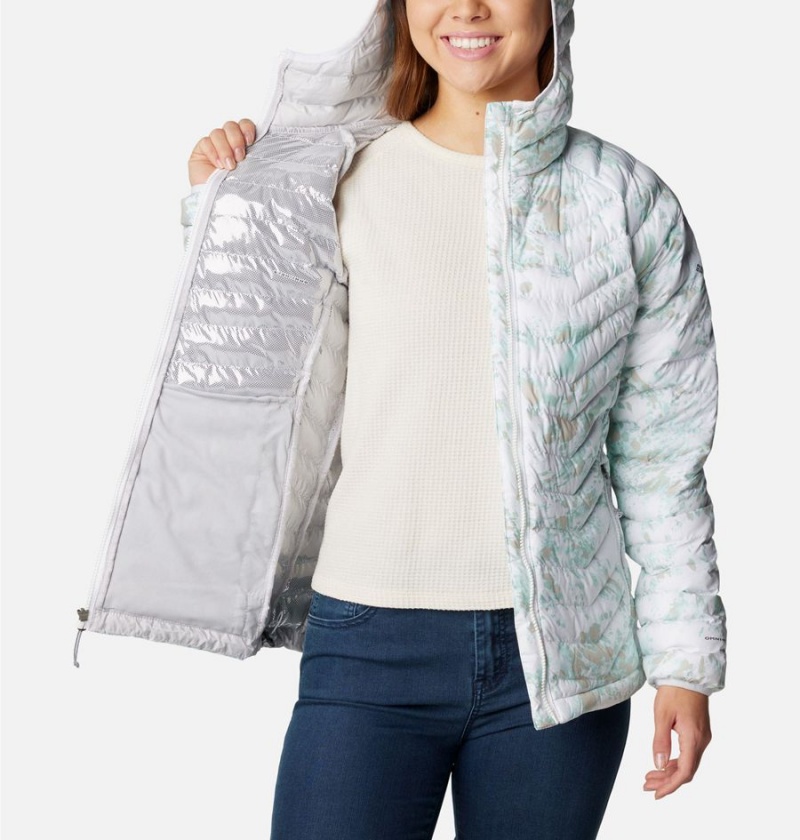 White Columbia Powder Lite Hooded Women's Puffer Jacket | 58490MXCY