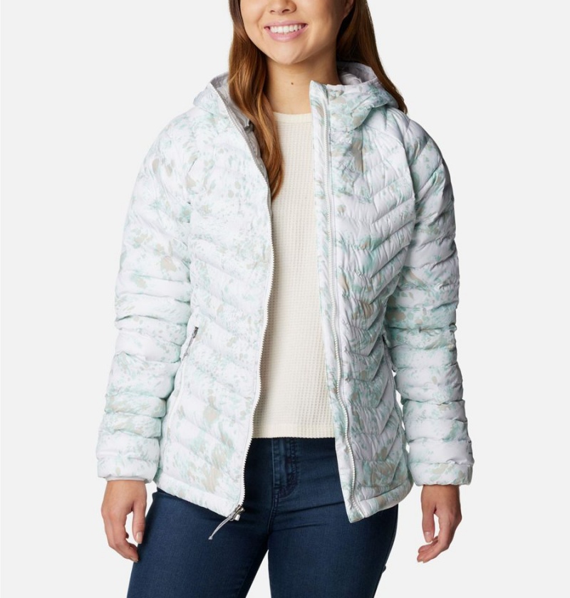 White Columbia Powder Lite Hooded Women's Puffer Jacket | 58490MXCY