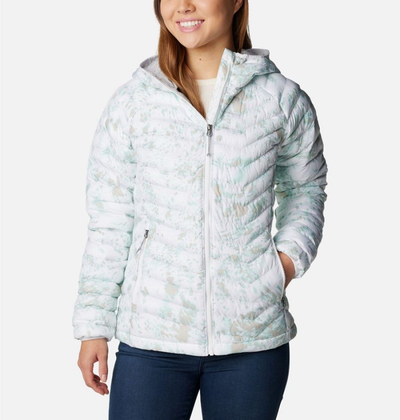 White Columbia Powder Lite Hooded Women\'s Puffer Jacket | 58490MXCY