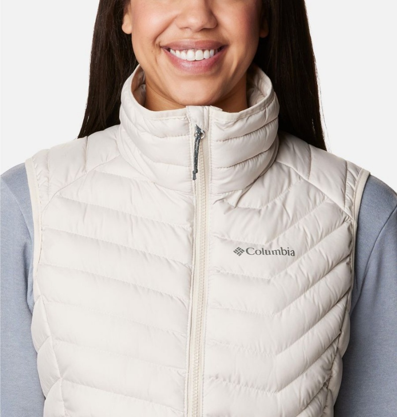 White Columbia Powder Lite Women's Vest | 03417QLBW