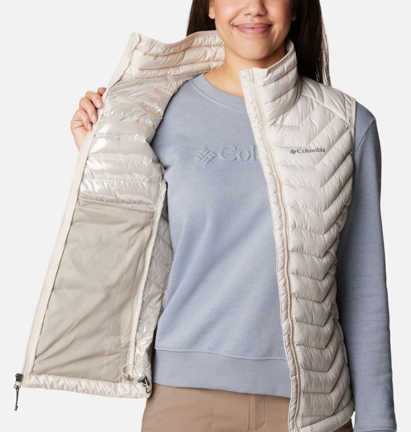 White Columbia Powder Lite Women's Vest | 03417QLBW