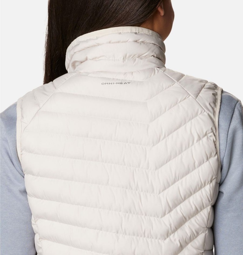 White Columbia Powder Lite Women's Vest | 03417QLBW