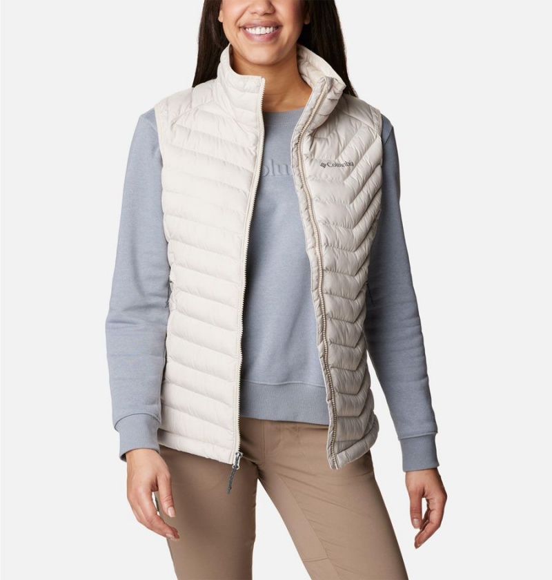 White Columbia Powder Lite Women's Vest | 03417QLBW