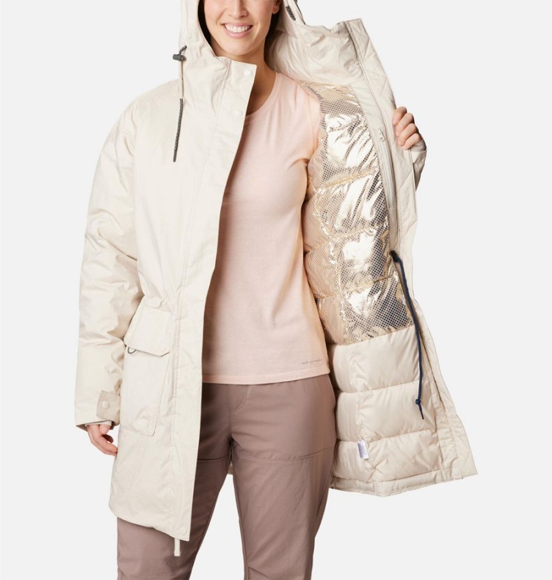 White Columbia Rosewood Women's Coats | 89704IHSC