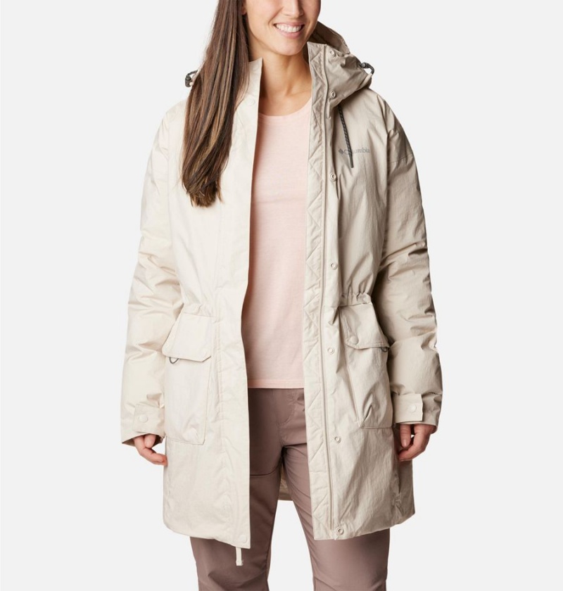 White Columbia Rosewood Women's Coats | 89704IHSC