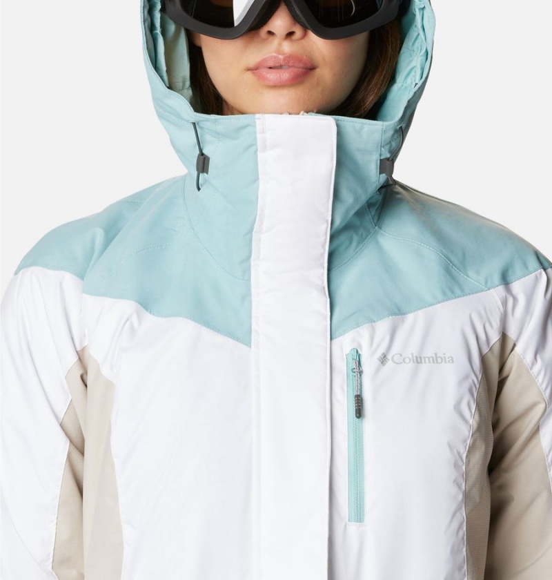 White Columbia Rosie Run Insulated Women's Ski Jacket | 06239JYAO