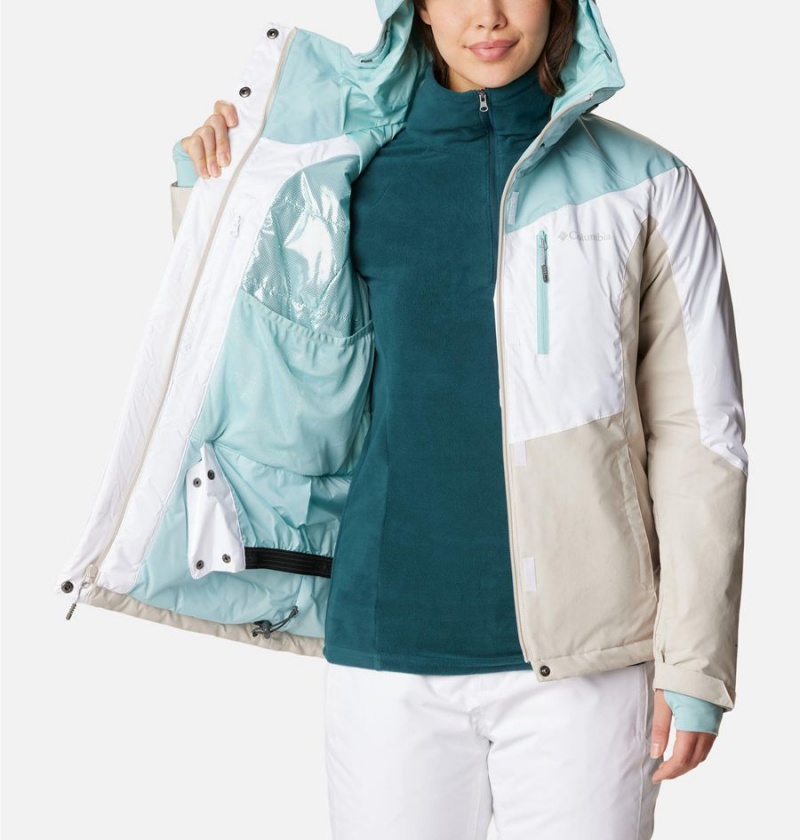 White Columbia Rosie Run Insulated Women's Ski Jacket | 06239JYAO