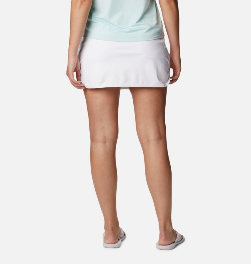 White Columbia Sandy Creek Stretch Women's Skirts | 97348JLQB