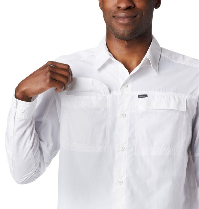 White Columbia Silver Ridge 2.0 Long Sleeve Men's Shirt | 92084OAGD