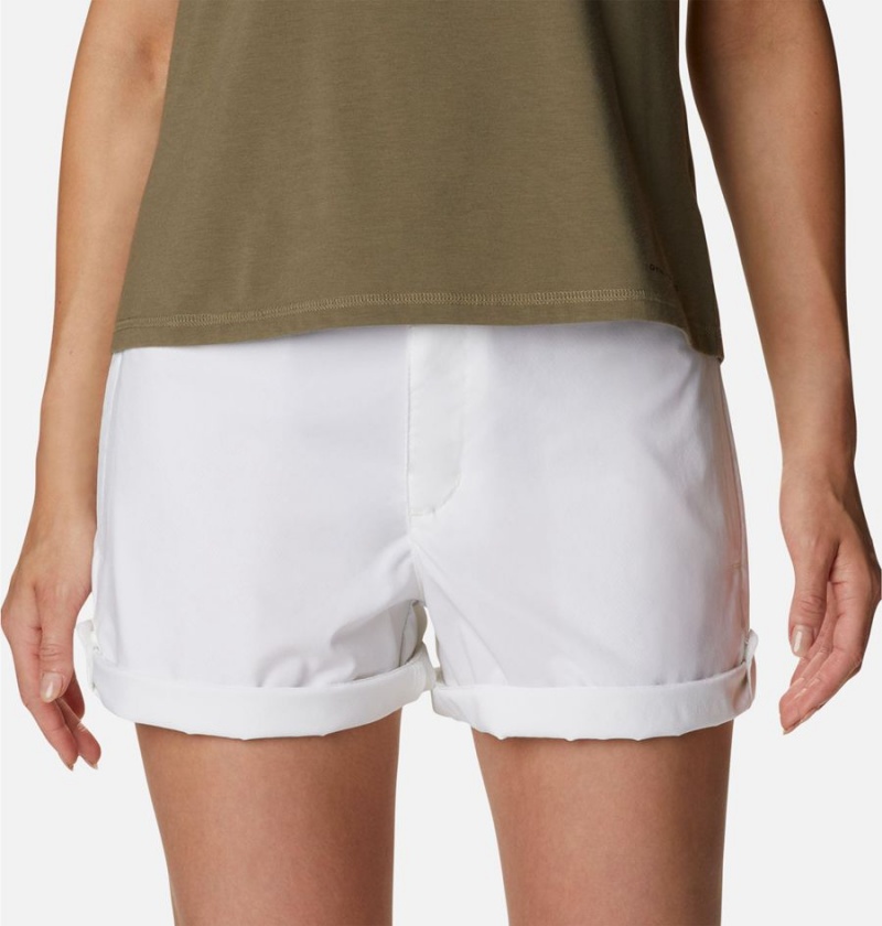 White Columbia Silver Ridge Utility Women's Shorts | 02638GXUO