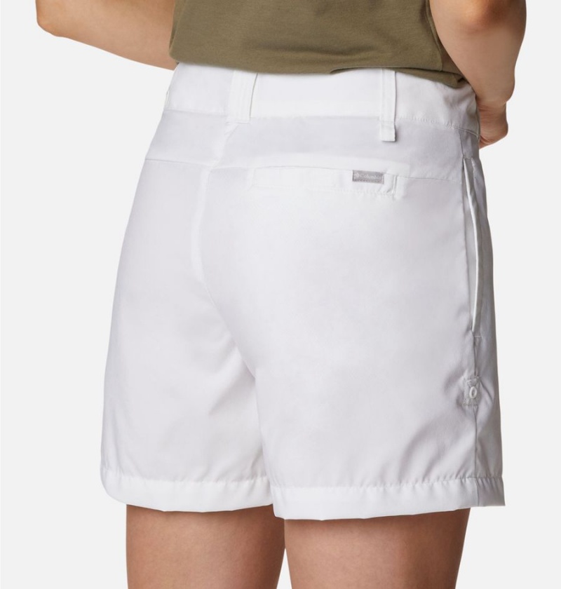 White Columbia Silver Ridge Utility Women's Shorts | 02638GXUO