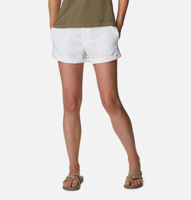 White Columbia Silver Ridge Utility Women's Shorts | 02638GXUO