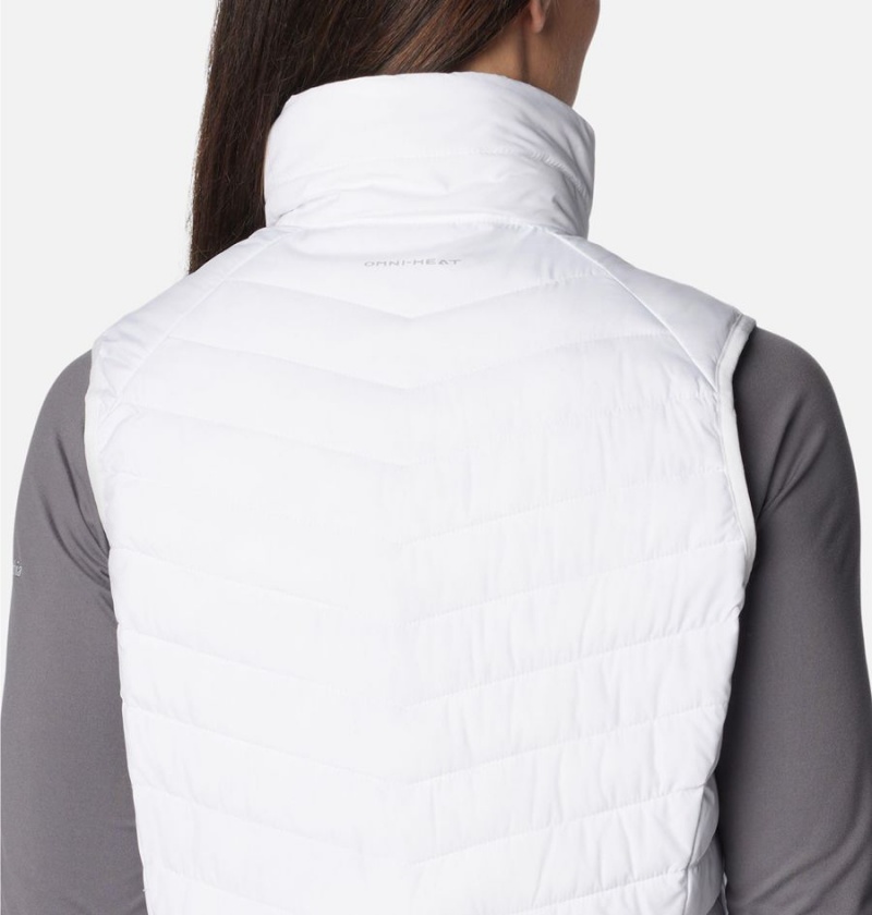 White Columbia Slope Edge Long Women's Vest | 56134NHOA