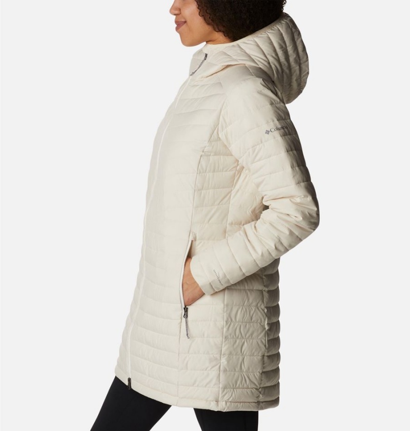 White Columbia Slope Edge Mid Women's Coats | 94872EDLN