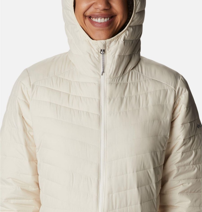 White Columbia Slope Edge Mid Women's Coats | 94872EDLN