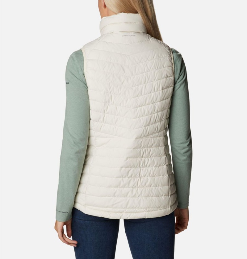 White Columbia Slope Edge Women's Vest | 62794YTFD