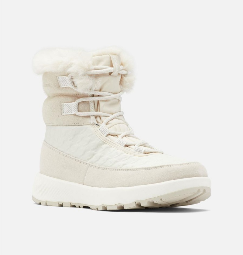 White Columbia Slopeside Peak Luxe Women's Boots | 49531HMNX