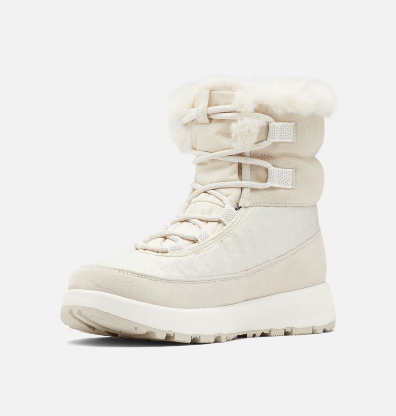 White Columbia Slopeside Peak Luxe Women's Boots | 49531HMNX