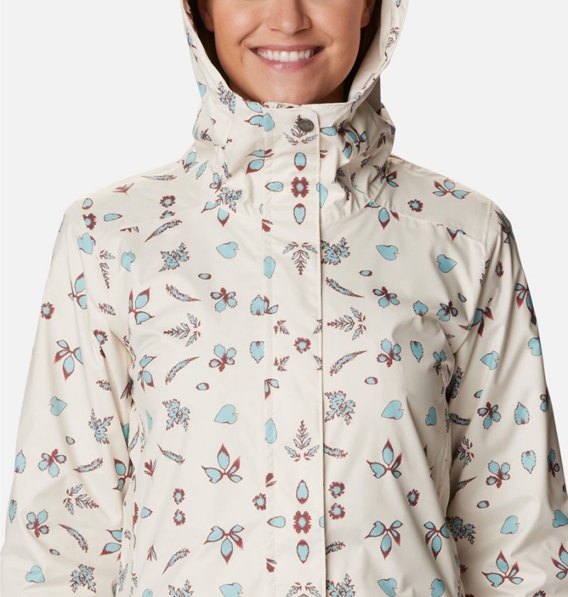 White Columbia Splash A Little II Women's Rain Jacket | 60523KFQP