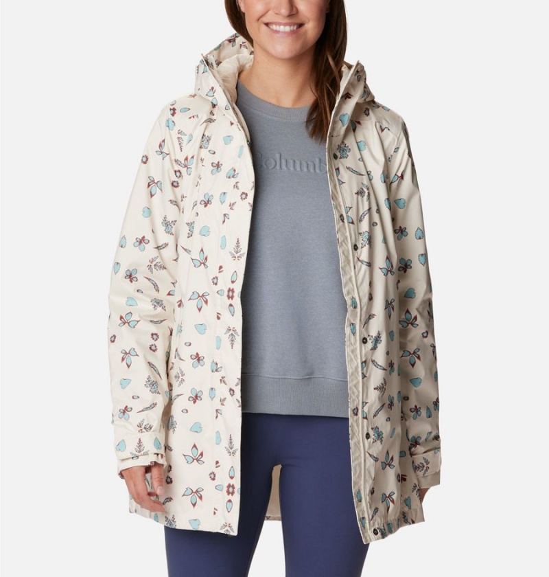 White Columbia Splash A Little II Women's Rain Jacket | 60523KFQP